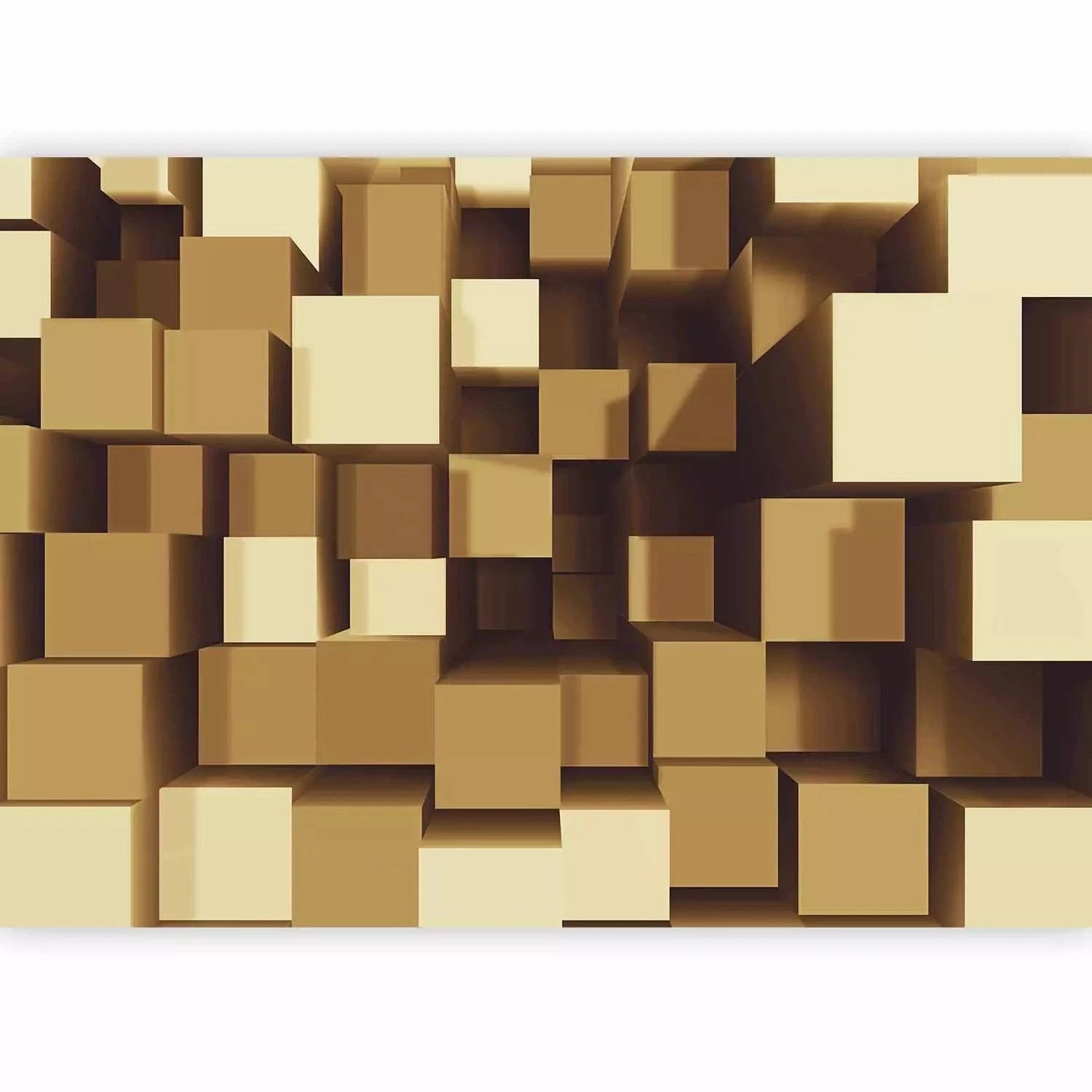 Lielformāta 3D fototapetes - Ģeometriskā harmonija, 500x280 cm Tapetenshop.lv