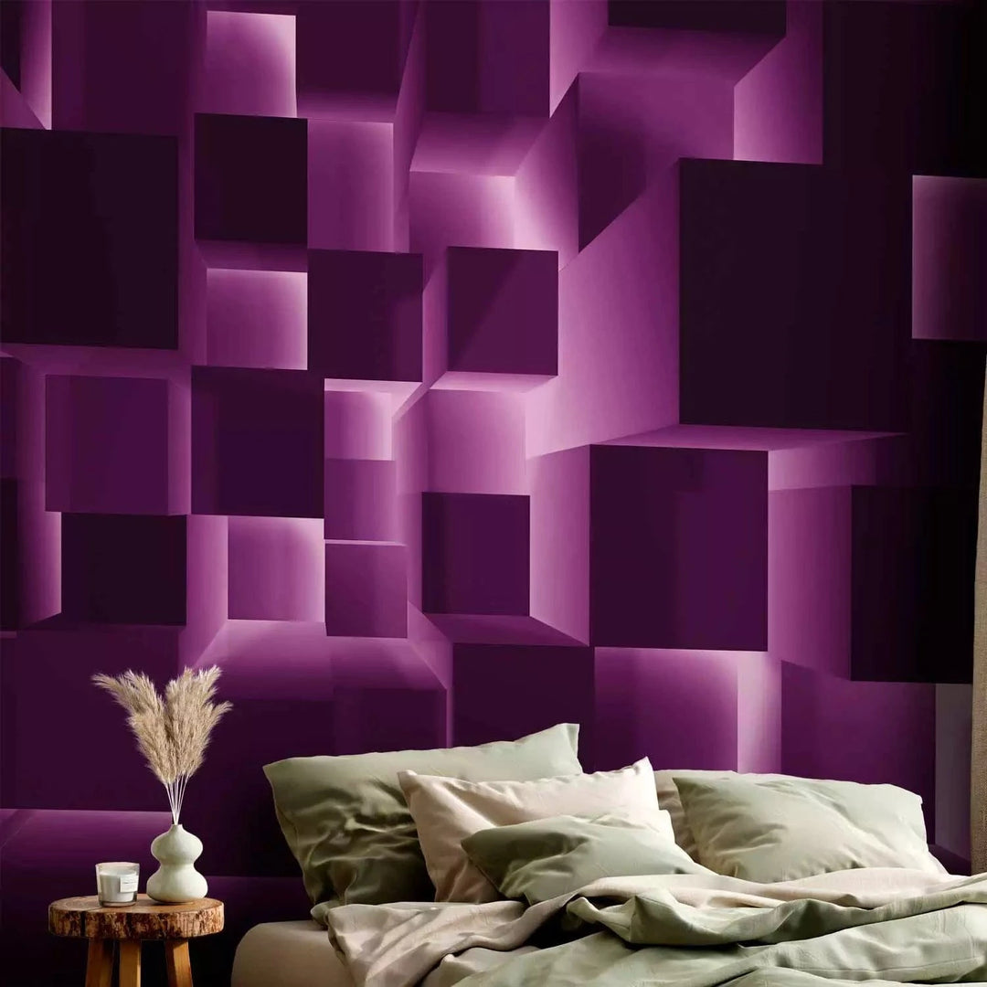 Lielformāta 3D fototapetes violētā krāsā - Violets hīts, 91372, 500x280 cm Tapetenshop.lv