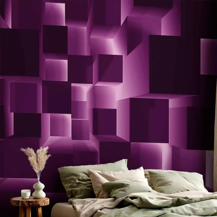 Lielformāta 3D fototapetes violētā krāsā - Violets hīts, 91372, 500x280 cm Tapetenshop.lv
