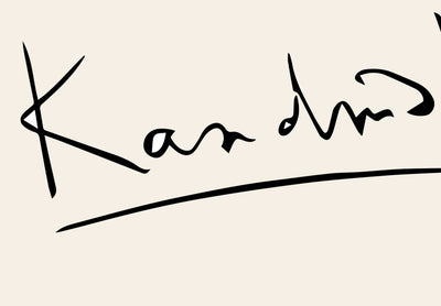 Suureformaadiline maal - Kandinsky stiilis joon, 151644, XXL G-ART