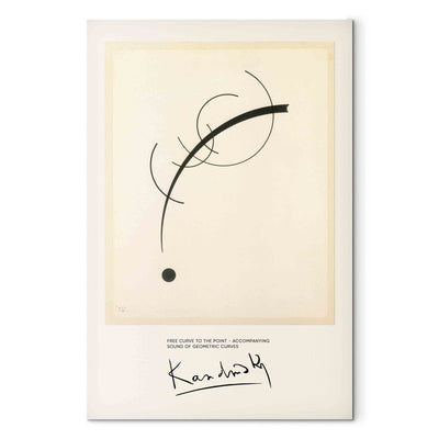 Suureformaadiline maal - Kandinsky stiilis joon, 151644, XXL G-ART