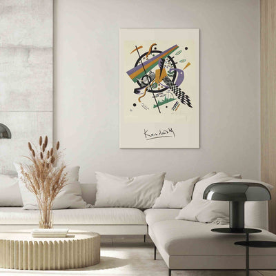 Large-format painting - Small worlds - Kandinsky's colorful geometric abstraction, 151648, XXL G-ART