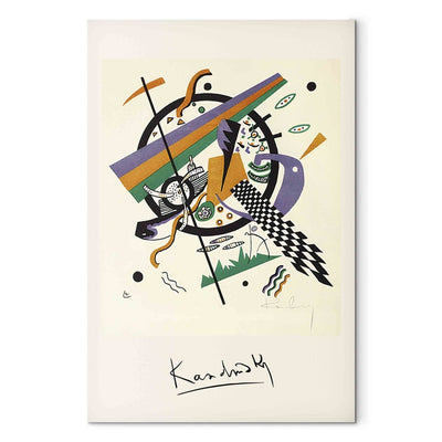 Large-format painting - Small worlds - Kandinsky's colorful geometric abstraction, 151648, XXL G-ART