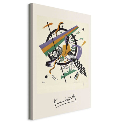 Large-format painting - Small worlds - Kandinsky's colorful geometric abstraction, 151648, XXL G-ART