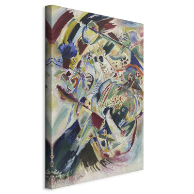 Didelio formato paveikslas – spalvinga Wassily Kandinsky kompozicija, 151653, XXL G-ART