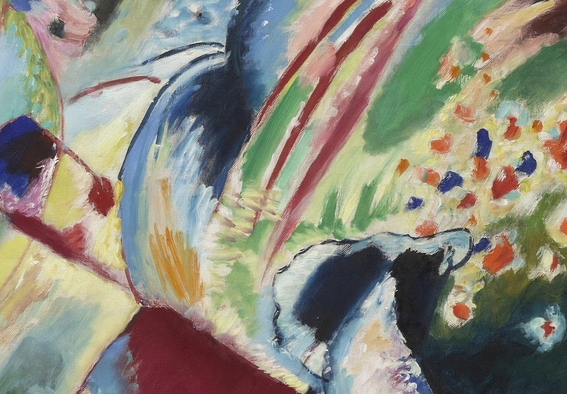 Didelio formato paveikslas – spalvinga Wassily Kandinsky kompozicija, 151653, XXL G-ART