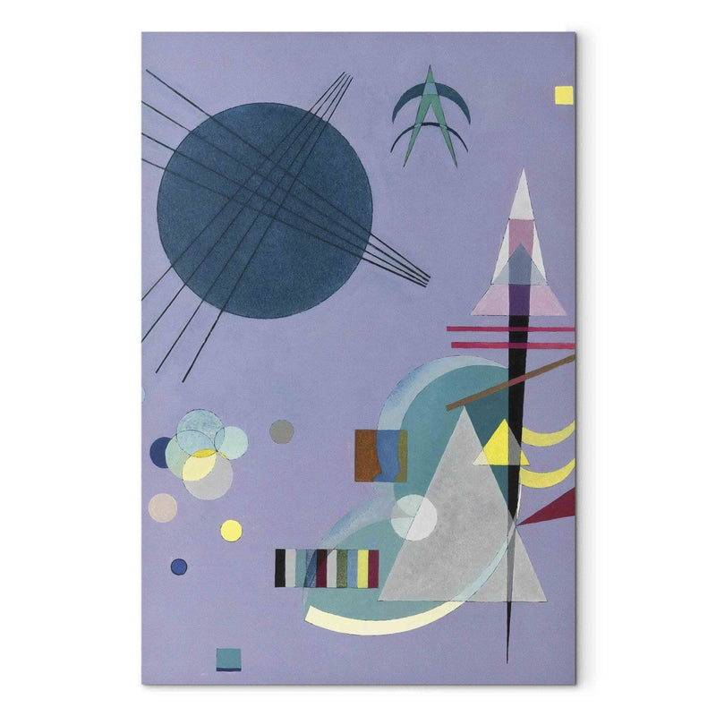 Large format painting, Violet Abstraction - Kandinsky&
