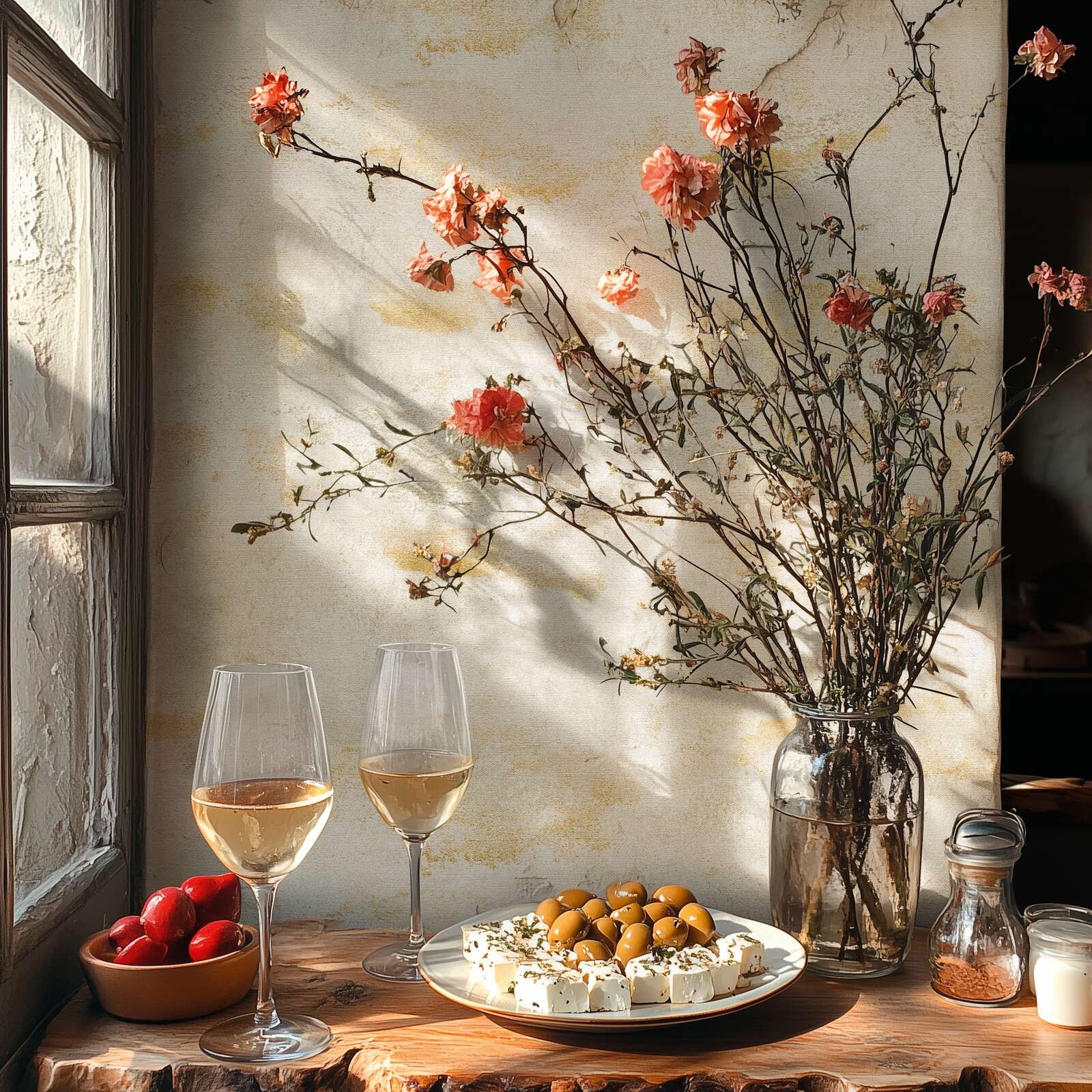 Mājīgas faktūras tapetes ar mirdzošu viļņu izskatu, krēmkrāsā, 786563 AS Creation