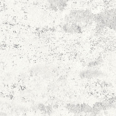 Light grey matt and slightly textured wallpaper, 1332610 AS Creation