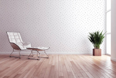 Black and white children's wallpaper with dots 1350717 Without PVC AS Creation