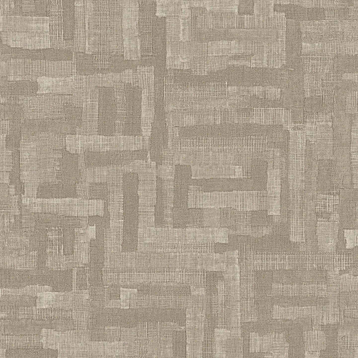 Modernas tapetes ar ģeometrisku koka motīvu, brūnos toņos - 782042 AS Creation