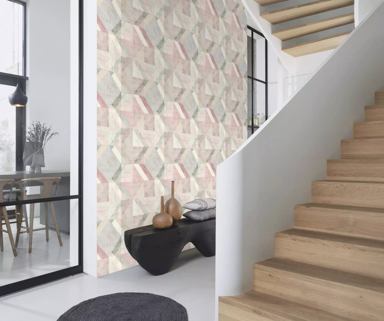 Modernas tapetes ar ģeometrisku rakstu, RASCH, 311907 RASCH