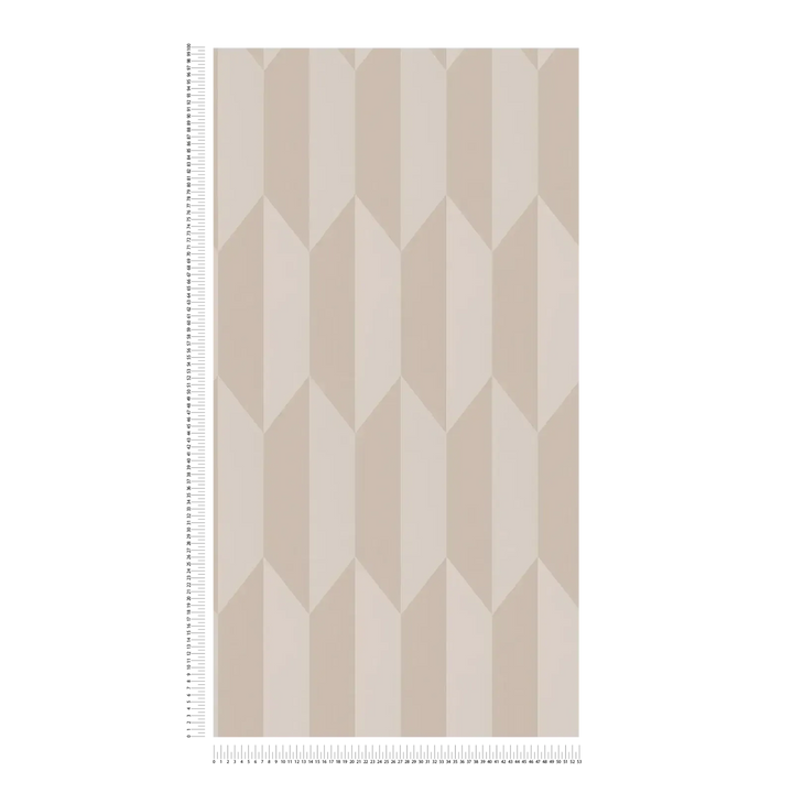 Mūsdienīgs, spīdīgs dimantu raksts uz neaustām tapetēm siltos toņos | 3010515 AS Creation