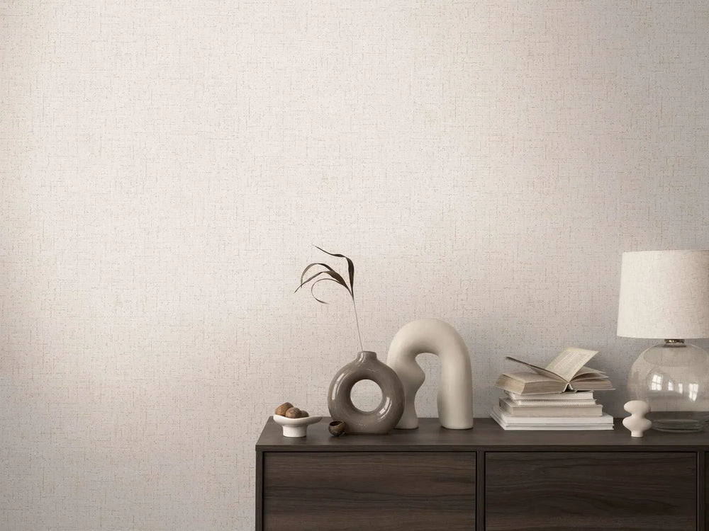 Neaustas tapetes ar elegantu mirdzošu tekstūru bēšos toņos | 3010215 AS Creation