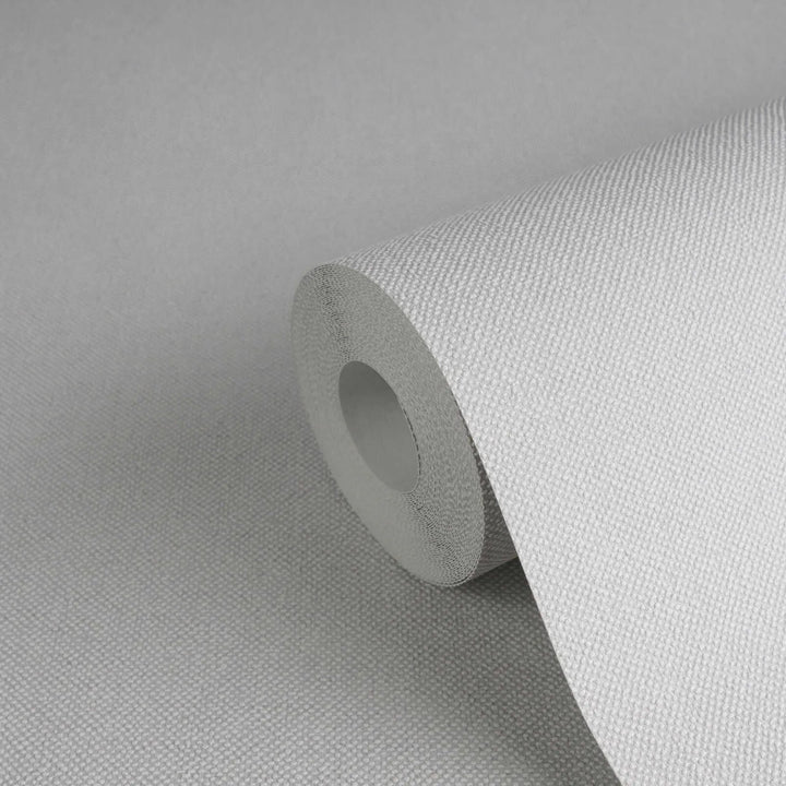 Neaustas tapetes ar smalku auduma tekstūru - pelēkas | 1123342 AS Creation