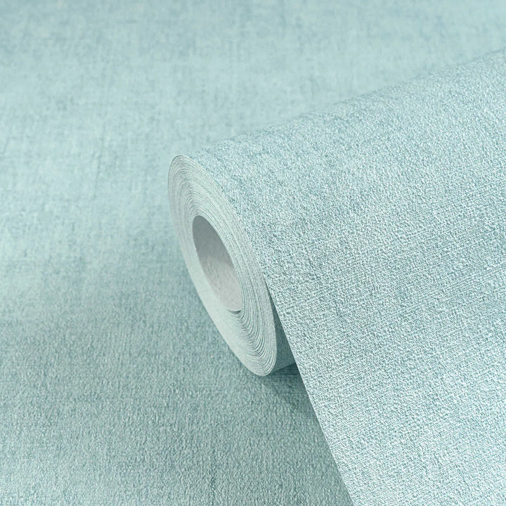 Neaustas tapetes ar smalku lina tekstūru | zilā | 3011064 AS Creation