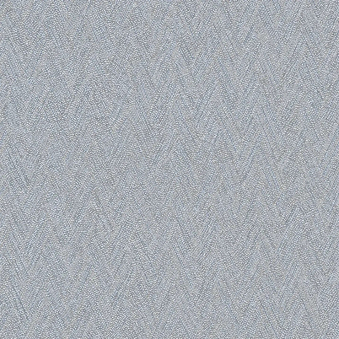 Neaustas tapetes ar smalku zigzaga rakstu tekstila izskatā - 3010615 AS Creation