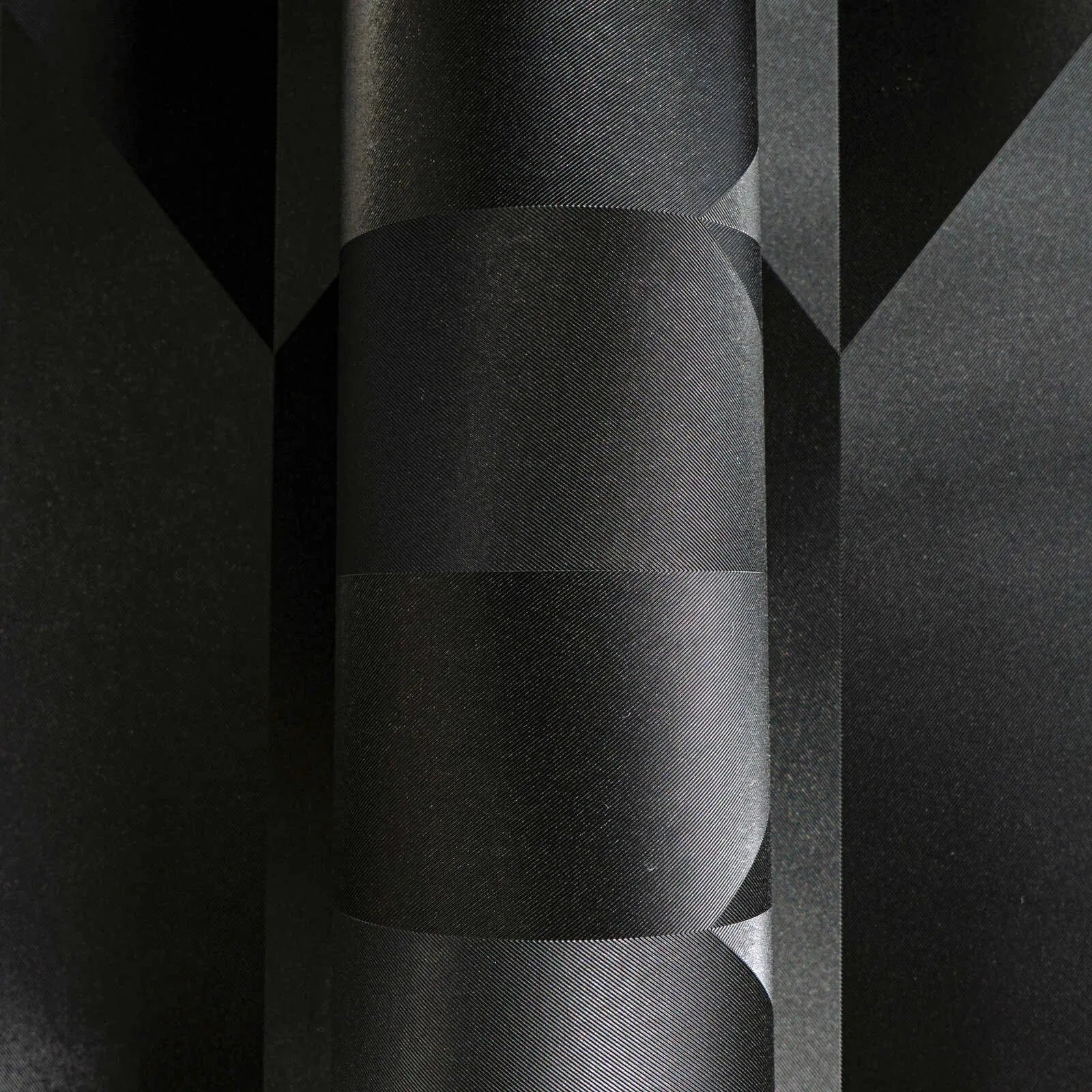 Neaustas tapetes ar spīdīgu mirdzumu un klasisku grafisko izskatu | melnā | 3010524 AS Creation