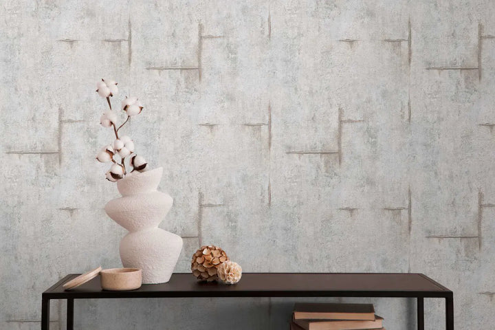 Neaustas tapetes modernam industriālajam stilam | pelēkā | 3010504 AS Creation