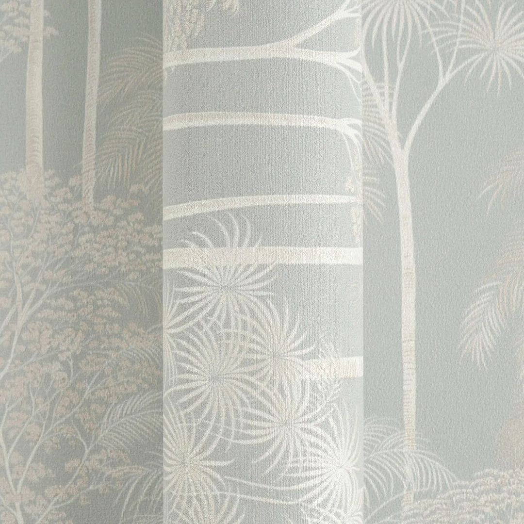 Neaustas tapetes tropiskā stilā ar palmu kokiem zaļā krāsā - 3012106 AS Creation