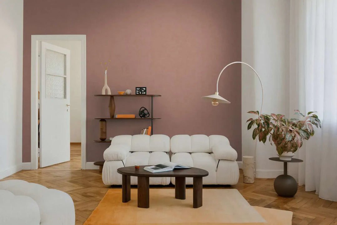 Tapetes vienkrāsainas ar smalku faktūru - brūna - 3011754 AS Creation