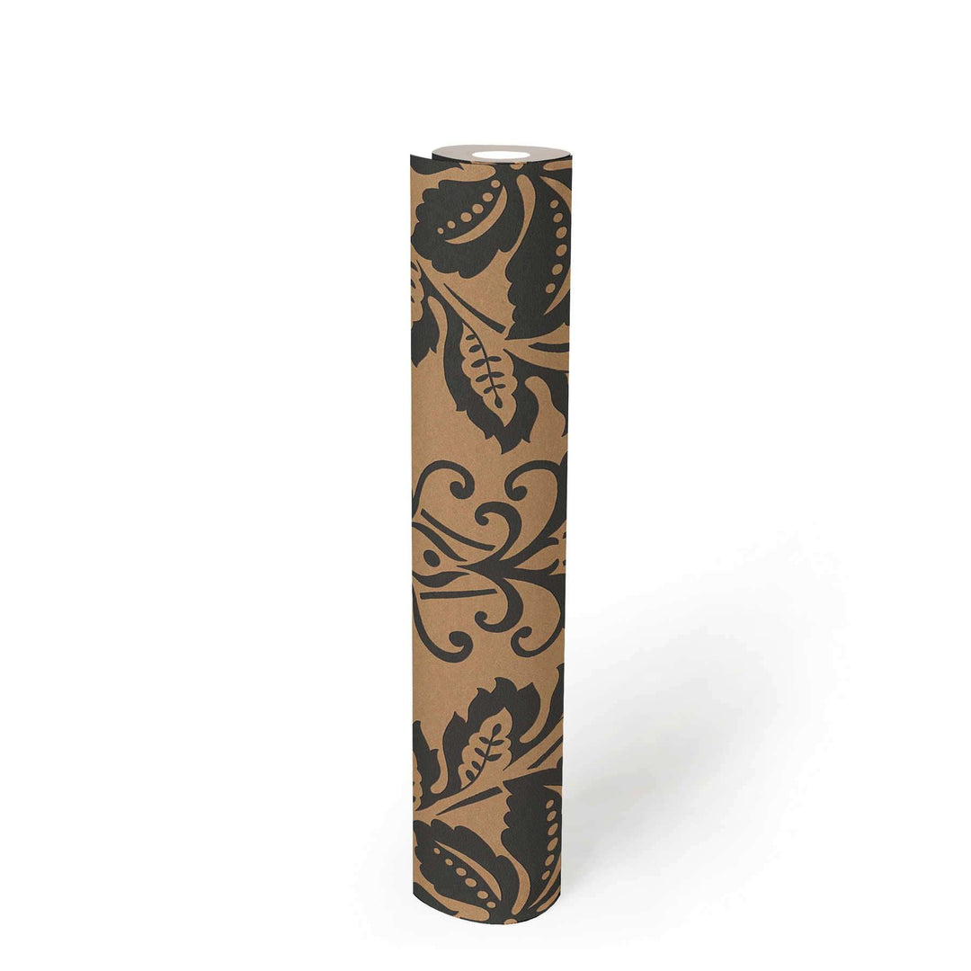 Neo-klasiskās tapetes brūnā krāsā AS 369104  Tapetenshop.lv