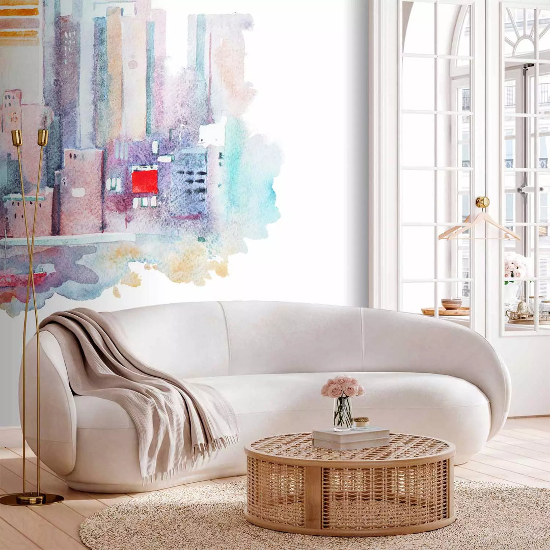 Fototapetai - Niujorko portretas akvarele, 150973