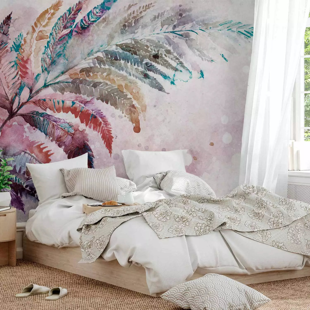 Wall Murals - Nature motif in watercolor technique, 146375