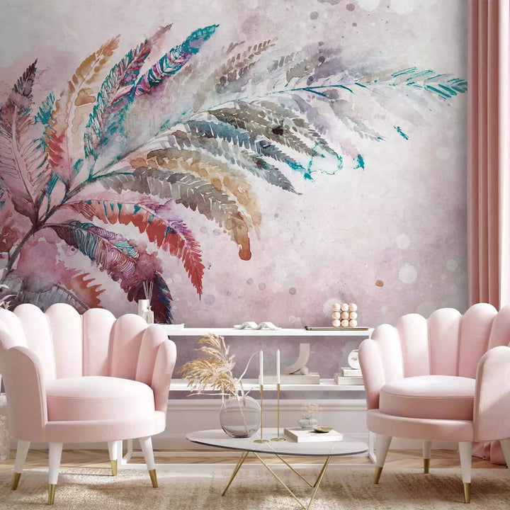 Wall Murals - Nature motif in watercolor technique, 146375