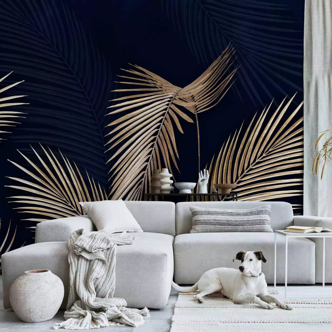 Wall Murals - Golden Palms, 138359