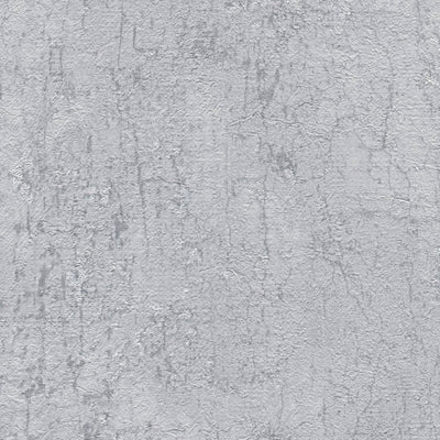 Pelēkas tapetes ar dekoratīva apmetuma izskatu, 1343046 Tapetenshop.lv