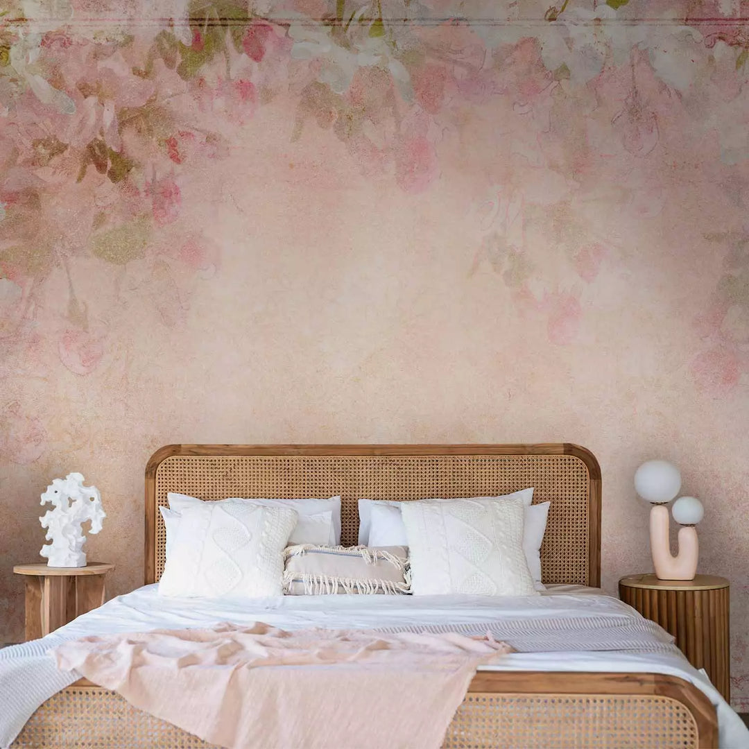 Fototapetes - Gleznoti ziedi, 138454