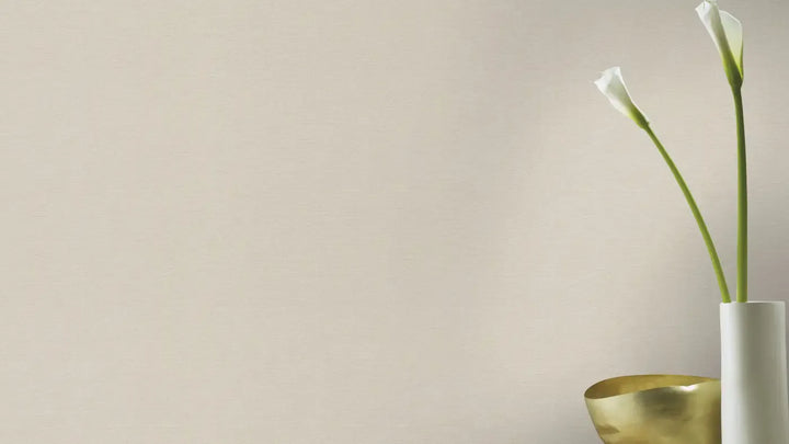Rasch wallpaper 1554172 | A warm grey-beige shade with a subtle fabric texture