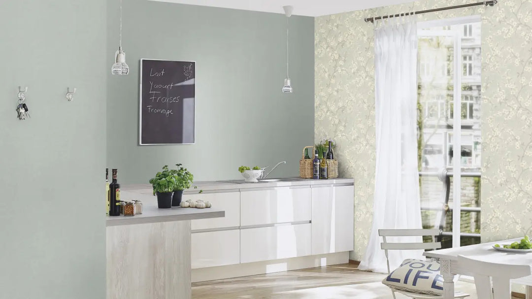 Rasch tapetes 1556436 | Elegants pelēks tonis ar smalku tekstūru