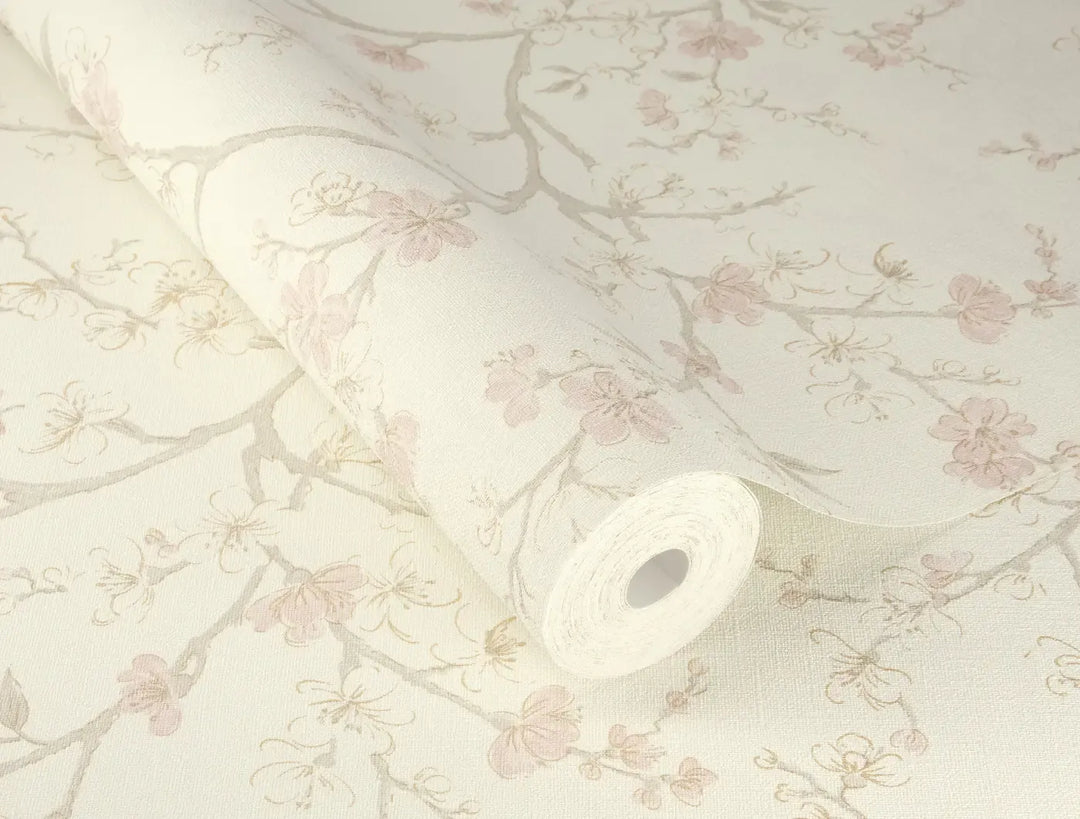 Rasch wallpaper 1562705 | A warm grey shade with a distinctive linen-like texture
