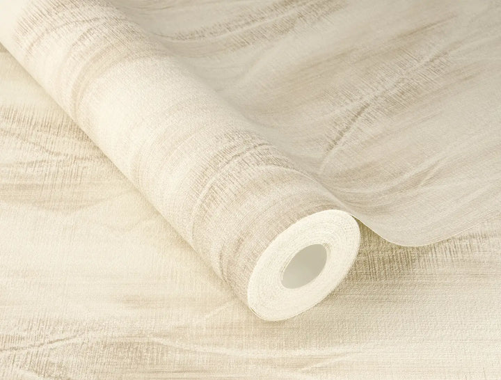 Rasch wallpaper 1562705 | A warm grey shade with a distinctive linen-like texture