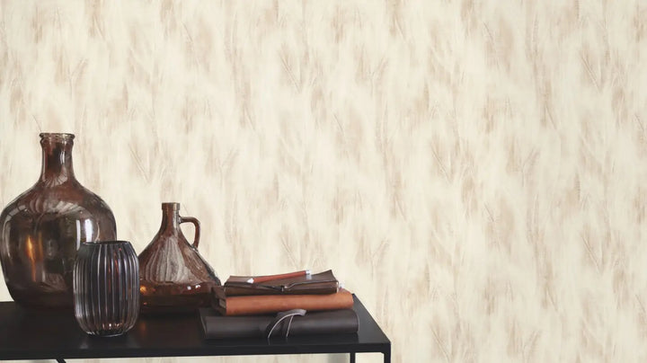 Rasch wallpaper 1562705 | A warm grey shade with a distinctive linen-like texture