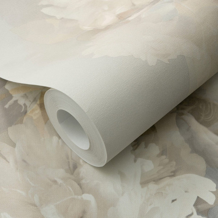 ERISMANN tapetes 4005311: Ziedi, brūns/taupe Erismann