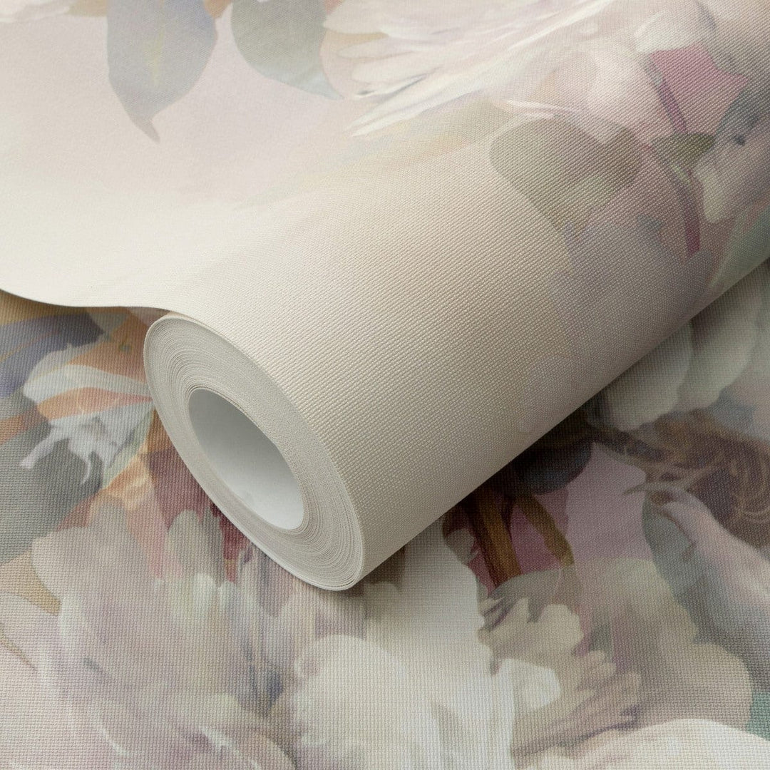 ERISMANN tapetes 4005255: Ziedi, rozā/violeta Erismann