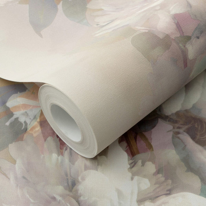 ERISMANN tapetes 4005255: Ziedi, rozā/violeta Erismann