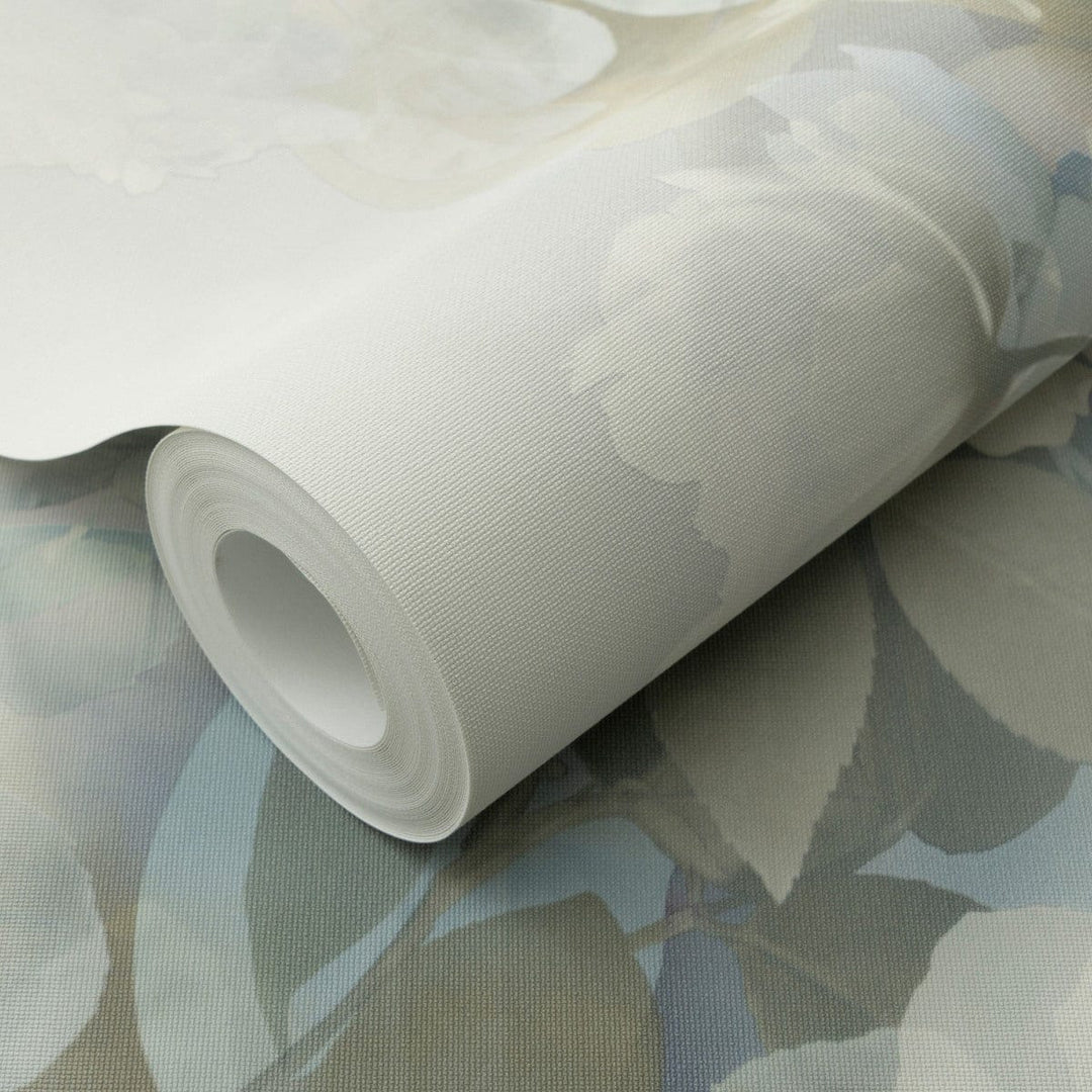 ERISMANN tapetes 4005254: Ziedi, zaļš/zils/balts Erismann