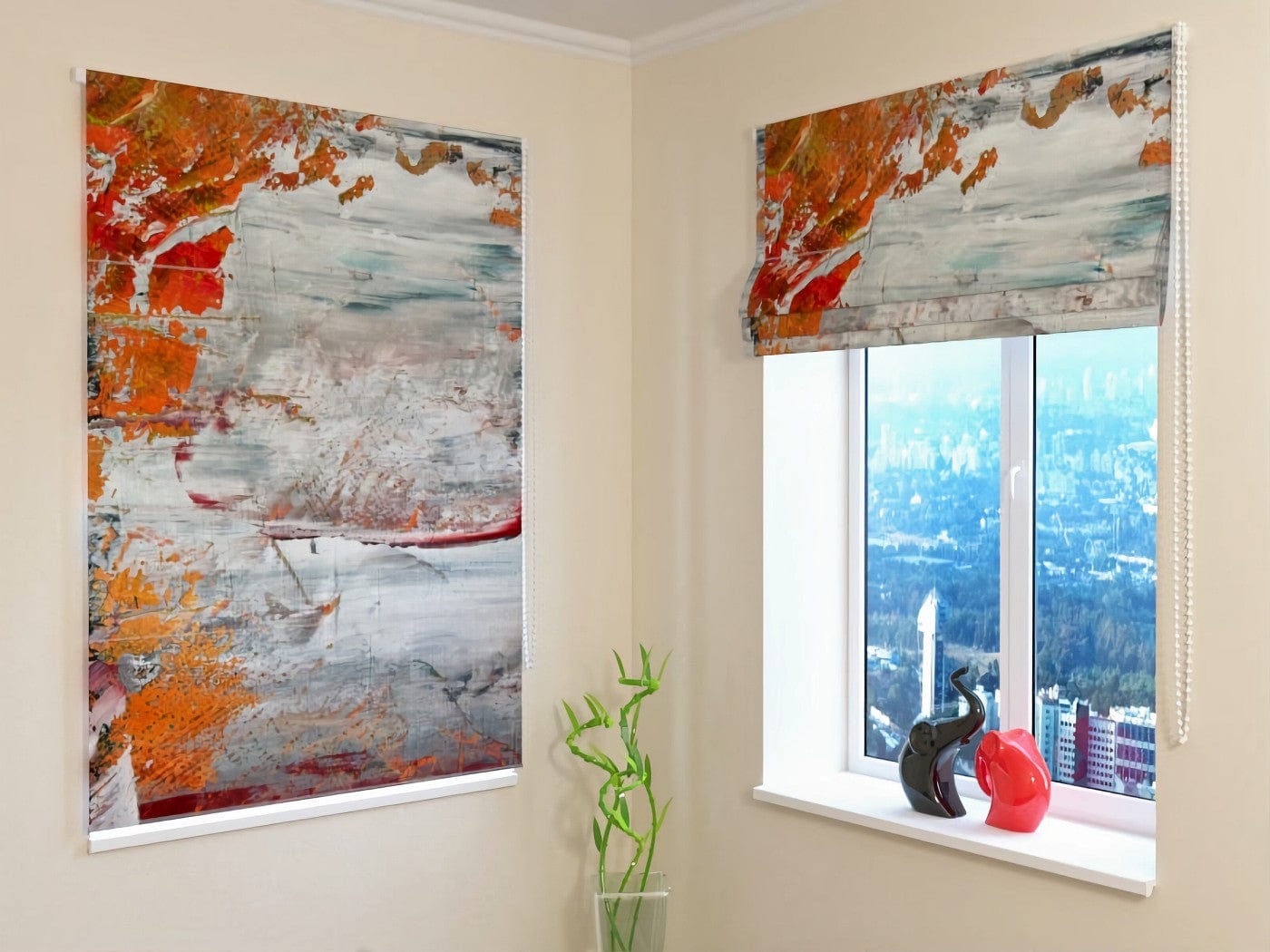 Roman blinds