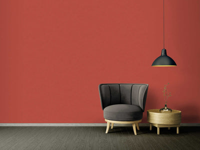 Red Plain wallpapers with textile embossing, 1326111 AS Creation