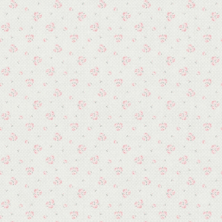 Shabby Chic stila ziedu tapetes: gaiši pelēkā un rozā- AS 390673 AS Creation