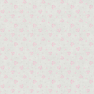 Shabby Chic floral wallpaper: grey and pink- 1373020 AS Creation