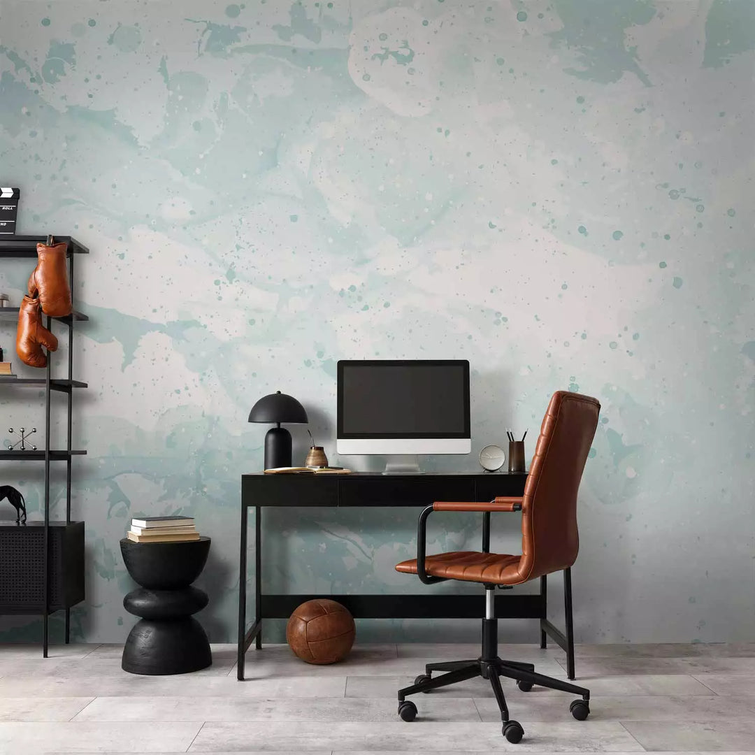 Fototapetes - Ledus un sniega fons pasteļtirkīza tonī, 149214