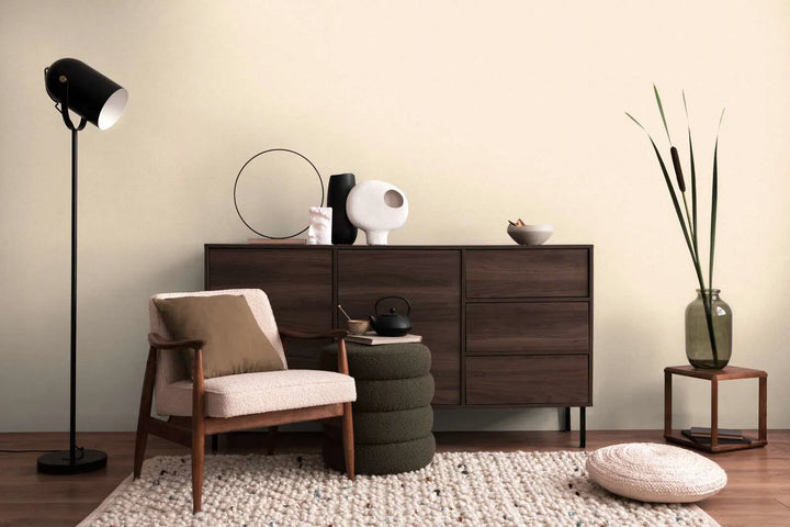 Stilīgas neaustas tapetes ar vieglu tekstūru | smilškrāsa, zelta | 3010175 AS Creation