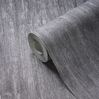Textured wallpaper, slightly glossy, grey, 1404534 AS Creation