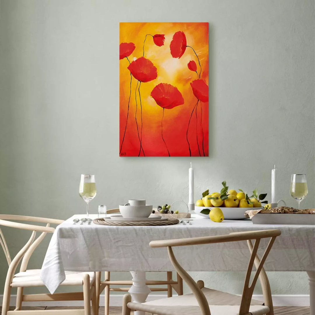 Seinapildid koos lilledega - Päikesepaunad, 162303