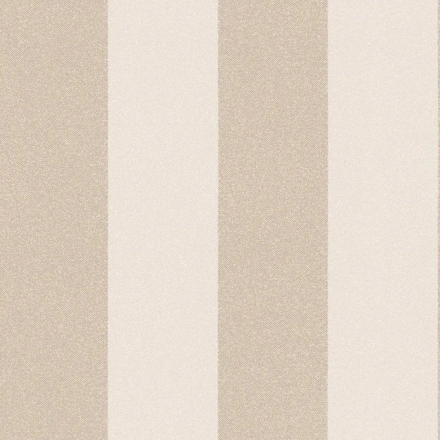 Svītrainas tapetes ar lina izskatu - ar brūnam strīpam 375543 AS Creation